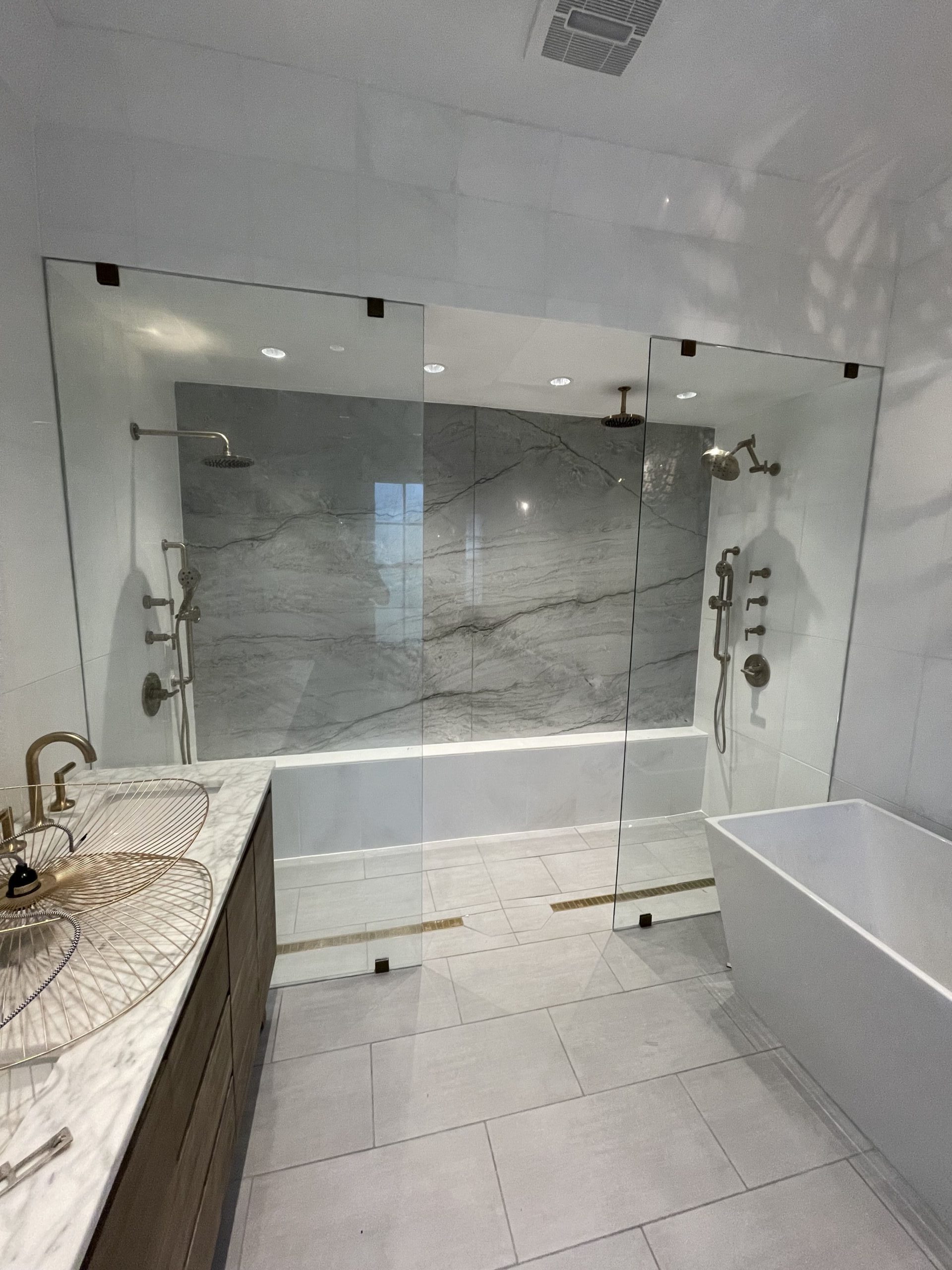 Shower Door Installation
